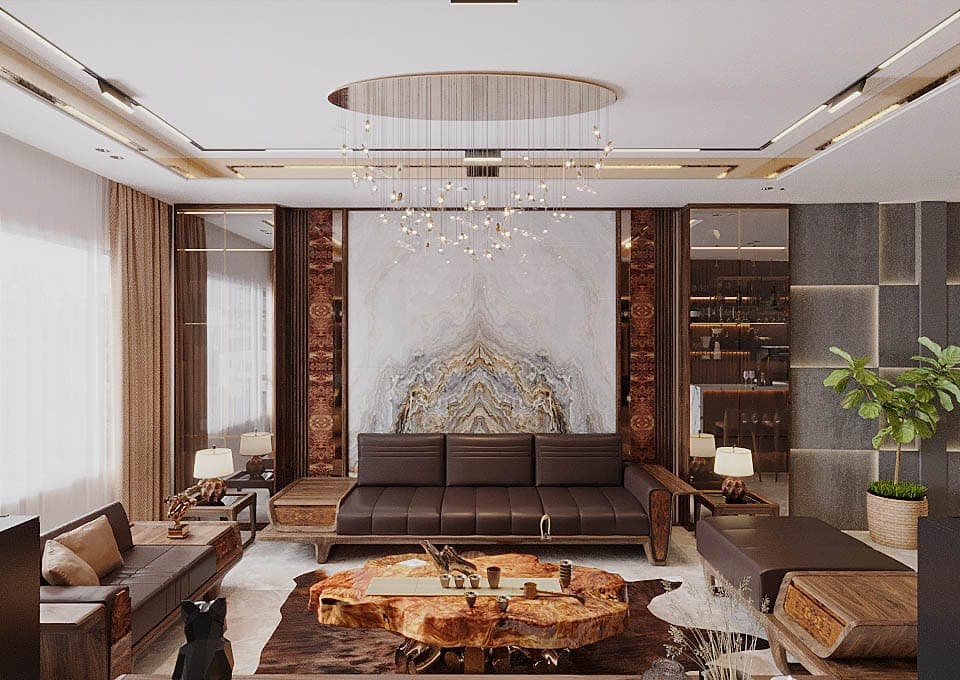 Không gian nội thất do GU CONCEPT thiết kế và thi công