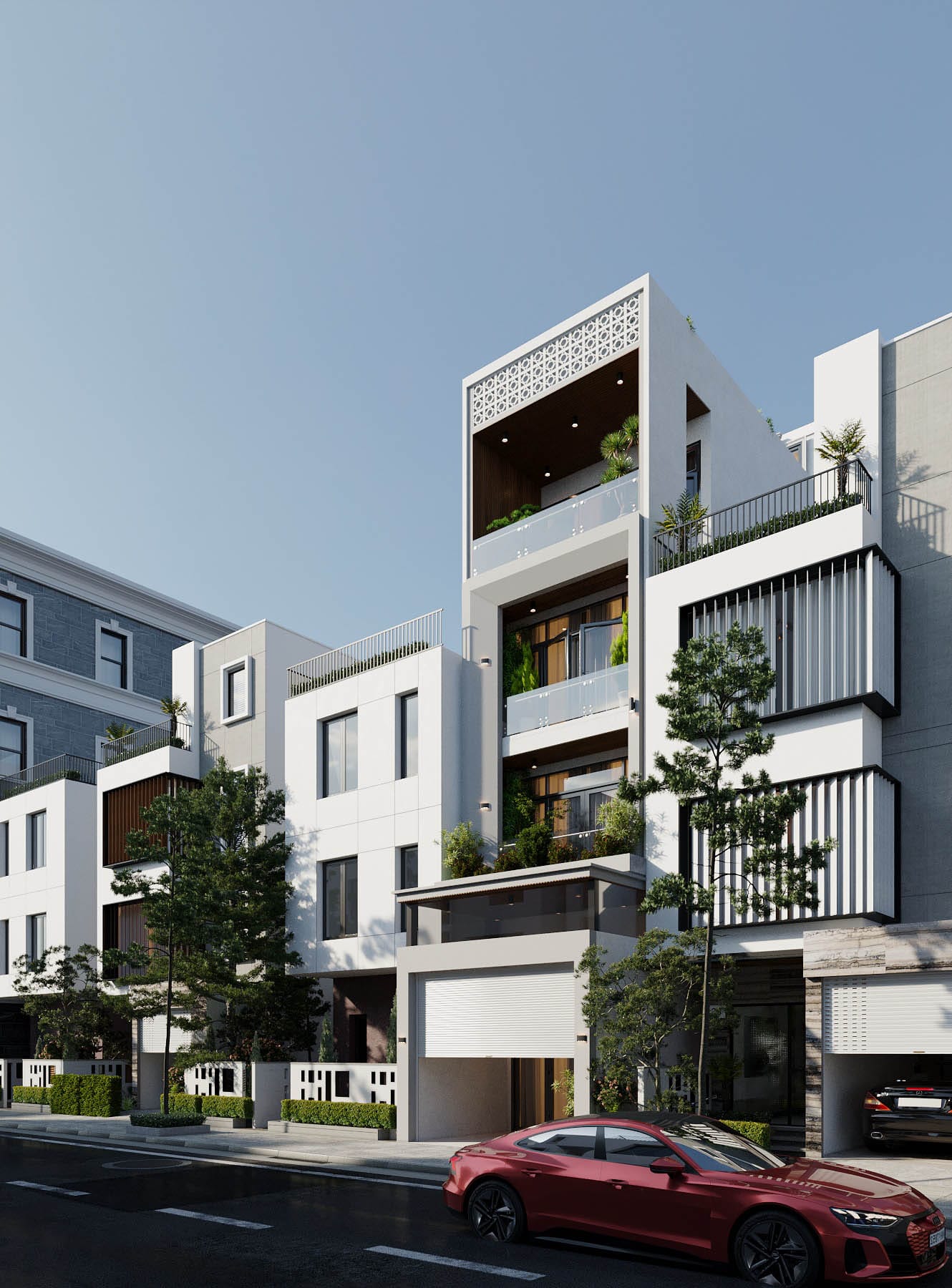 Nhà Phố Hiện Đại - Nhà Phố 1 - Mặt Tiền 15